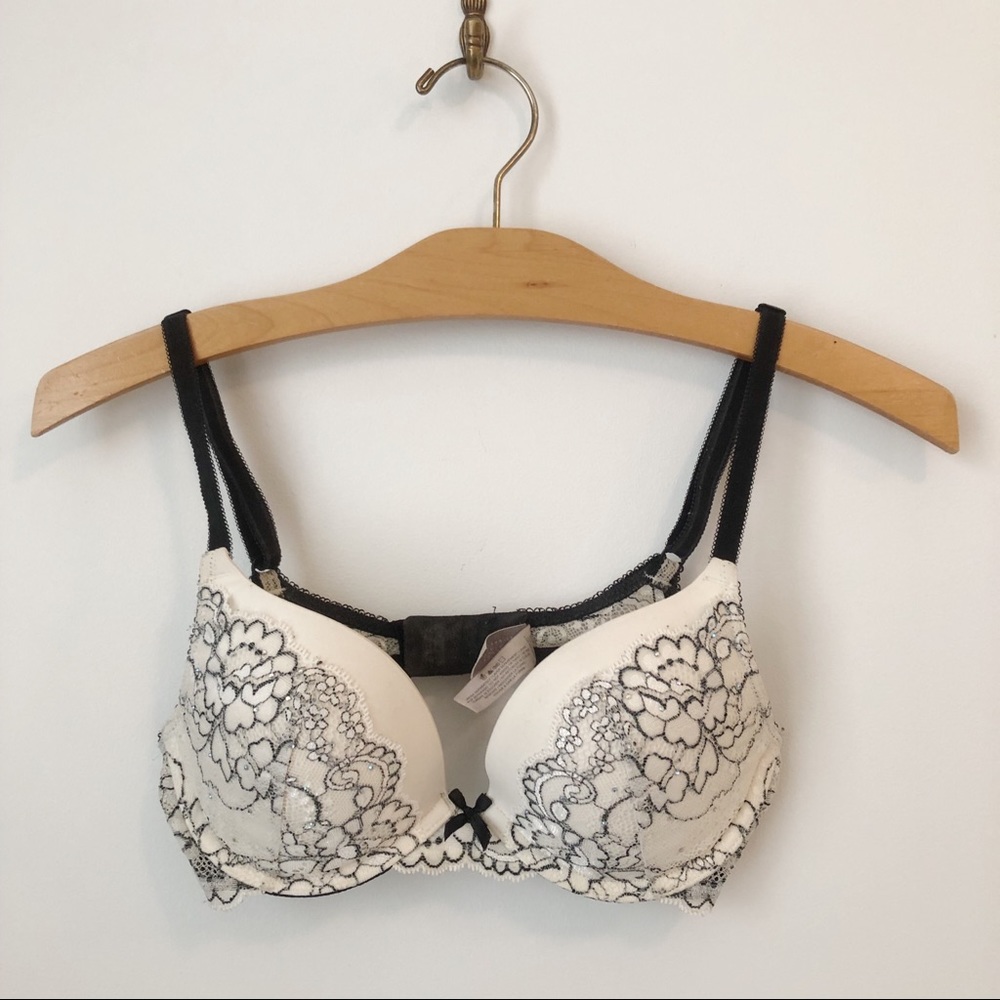 Victoria’s Secret Dream Angels Push Up White Lace
